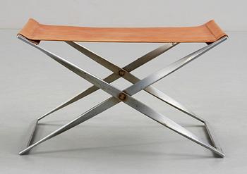 POUL KJAERHOLM, taburett, "PK-91", för Fritz Hansen, Danmark.