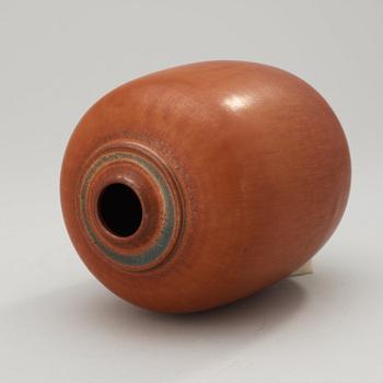 An Erich & Ingrid Triller stoneware vase, Tobo.