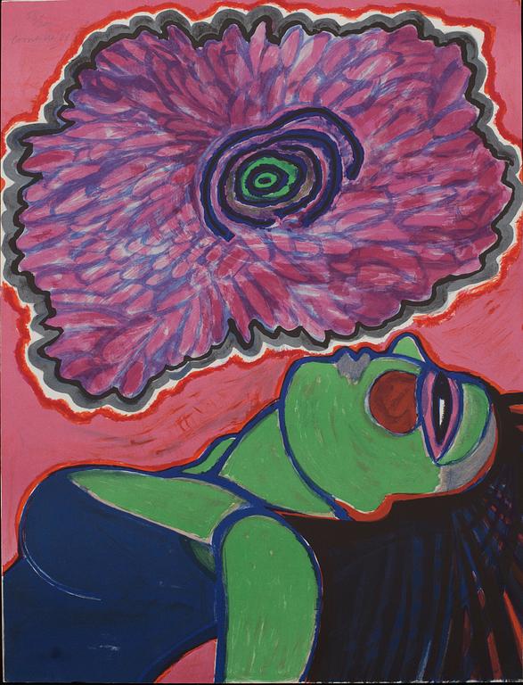 BEVERLOO CORNEILLE, färgserigrafi, signerad och numrerad 58/200, daterad '81.