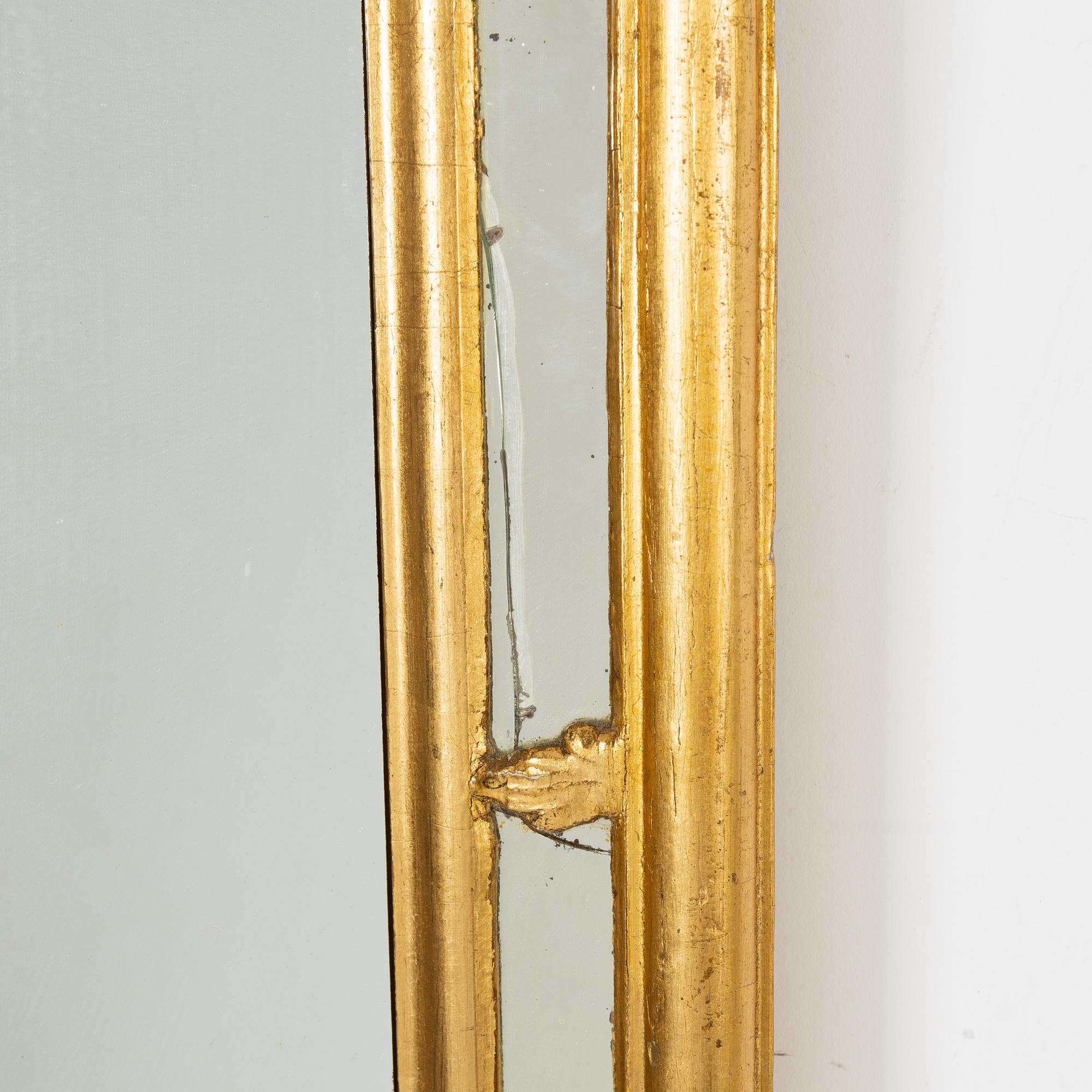 Spegel, rokokostil, 1800-tal.