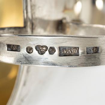 A set of twelve Swedish silver punch mugs, mark of Ingemar Andersson (Eik), Falköping 1992.