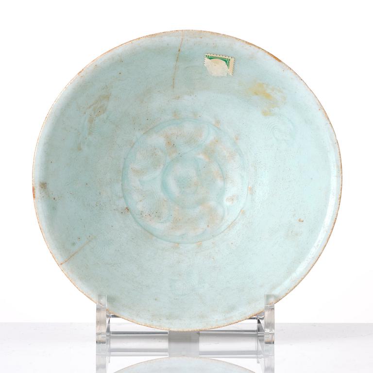 A qingbai bowl, Song dynasty (618-906).