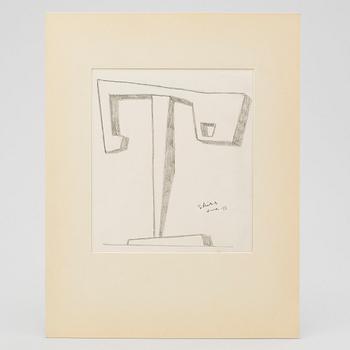 LARS ENGLUND, Pencil, signed and dated -51.