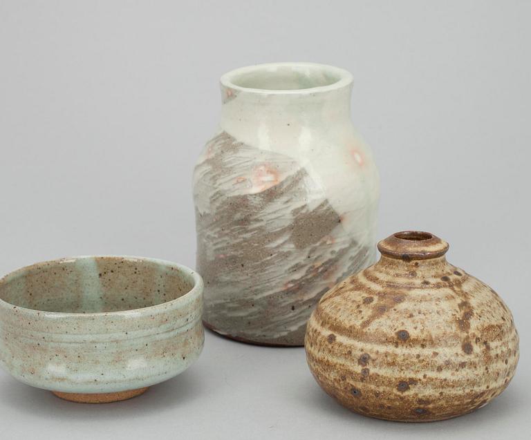 SKÅLAR, 3 st, keramik. 1900-talets andra hälft.