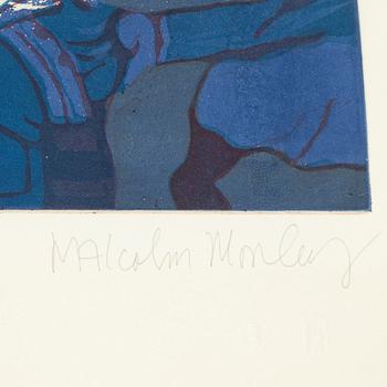 Malcolm Morley, etching & aquatint, 1984, signed 51/75.