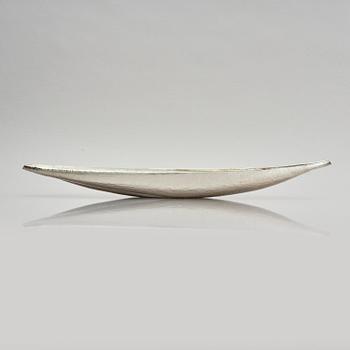 Tapio Wirkkala, a silver bowl, model TW9, marked TW, Kultakeskus, Hämeenlinna 1978.