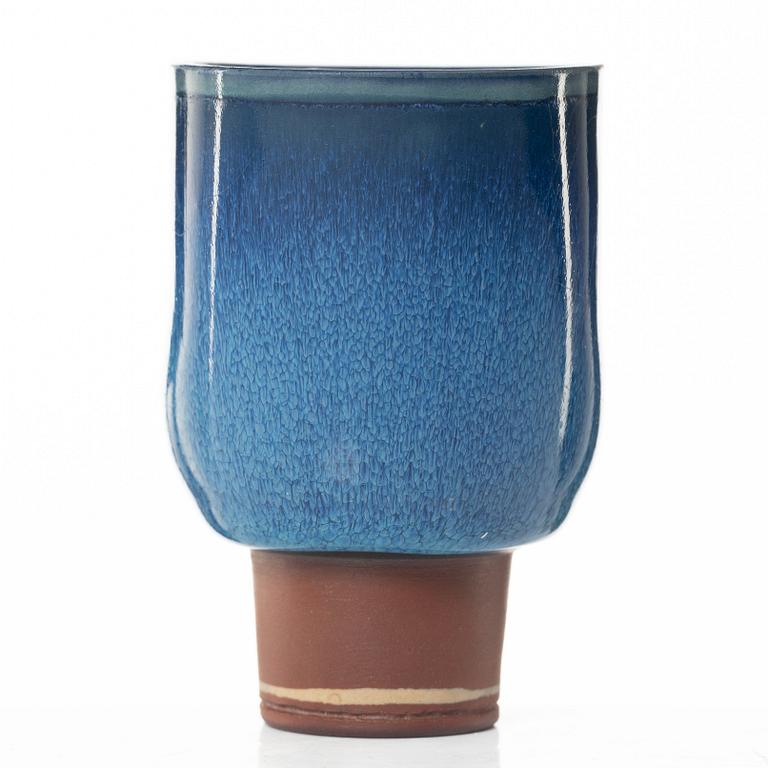Wilhelm Kåge, a 'Farsta' stoneware vase, Gustavsbergs stduio 1958.