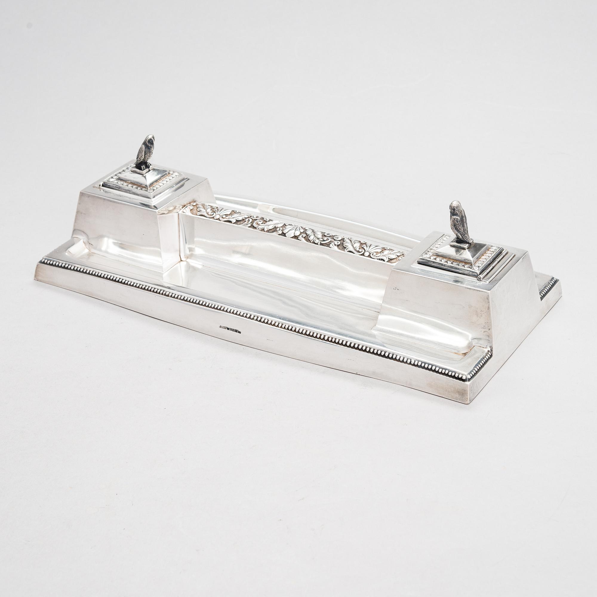 Iisakki Saha, mustepulloteline, hopeaa, Pori 1921.