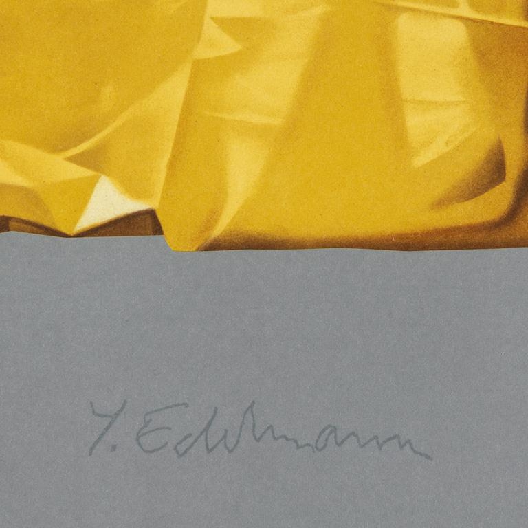 Yrjö Edelmann, lithograph in colours, 1997, signed 296/360.