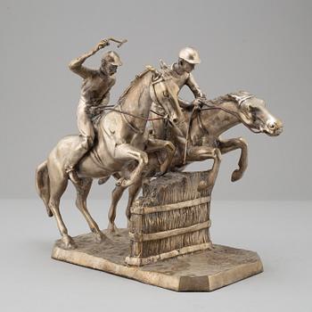 UNIDENTIFIED ARTIST, brass sculpture.