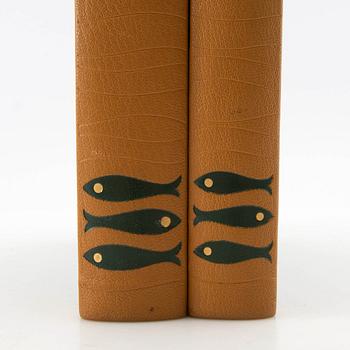 Böcker 3 vol "Fiskar och fiske i Norden" samt "Oss sportfiskare emellan".