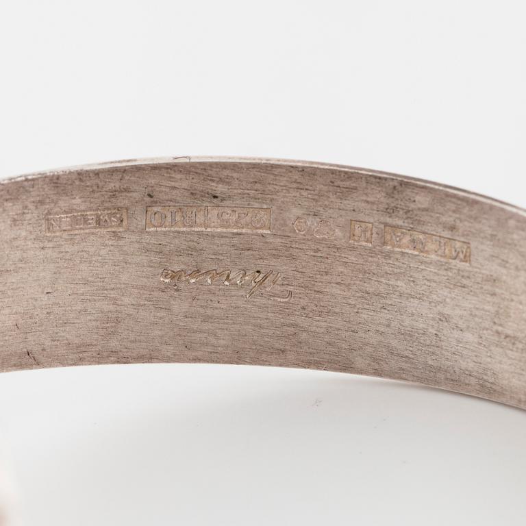 THERESIA HVORSLEV, ARMBAND, MEMA, Lidköping, 1976.