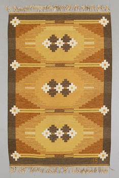 Ingegerd Silow · MATTA, rölakan, monogramsignerad IS (Ingegerd Silow), Ca 243 x 160 cm.