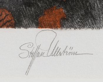 STAFFAN ULLSTRÖM, färglitografi, signerad, numrerad 124/150.
