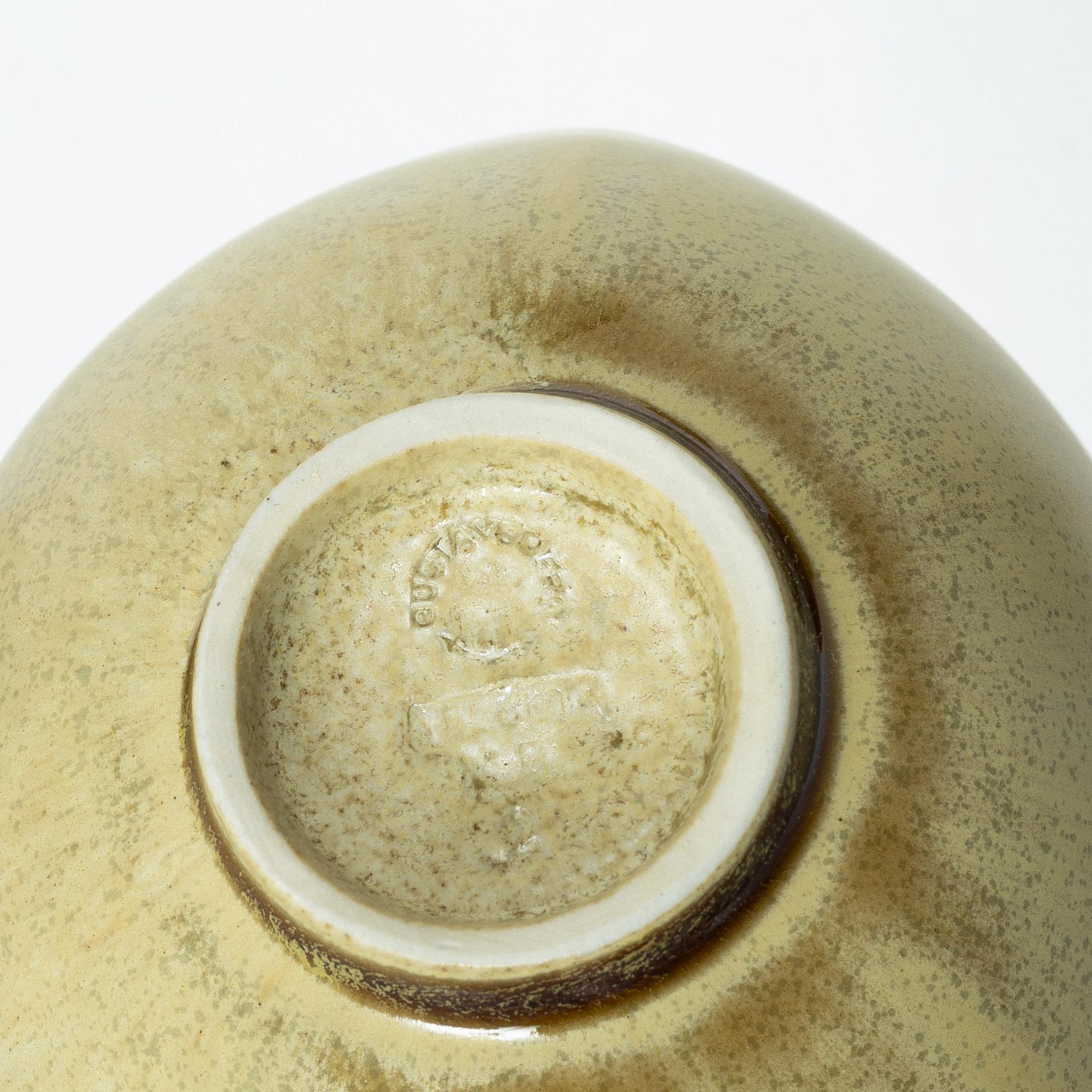Swedish ceramics, four pieces, Rörstrand and Gustavsberg.
