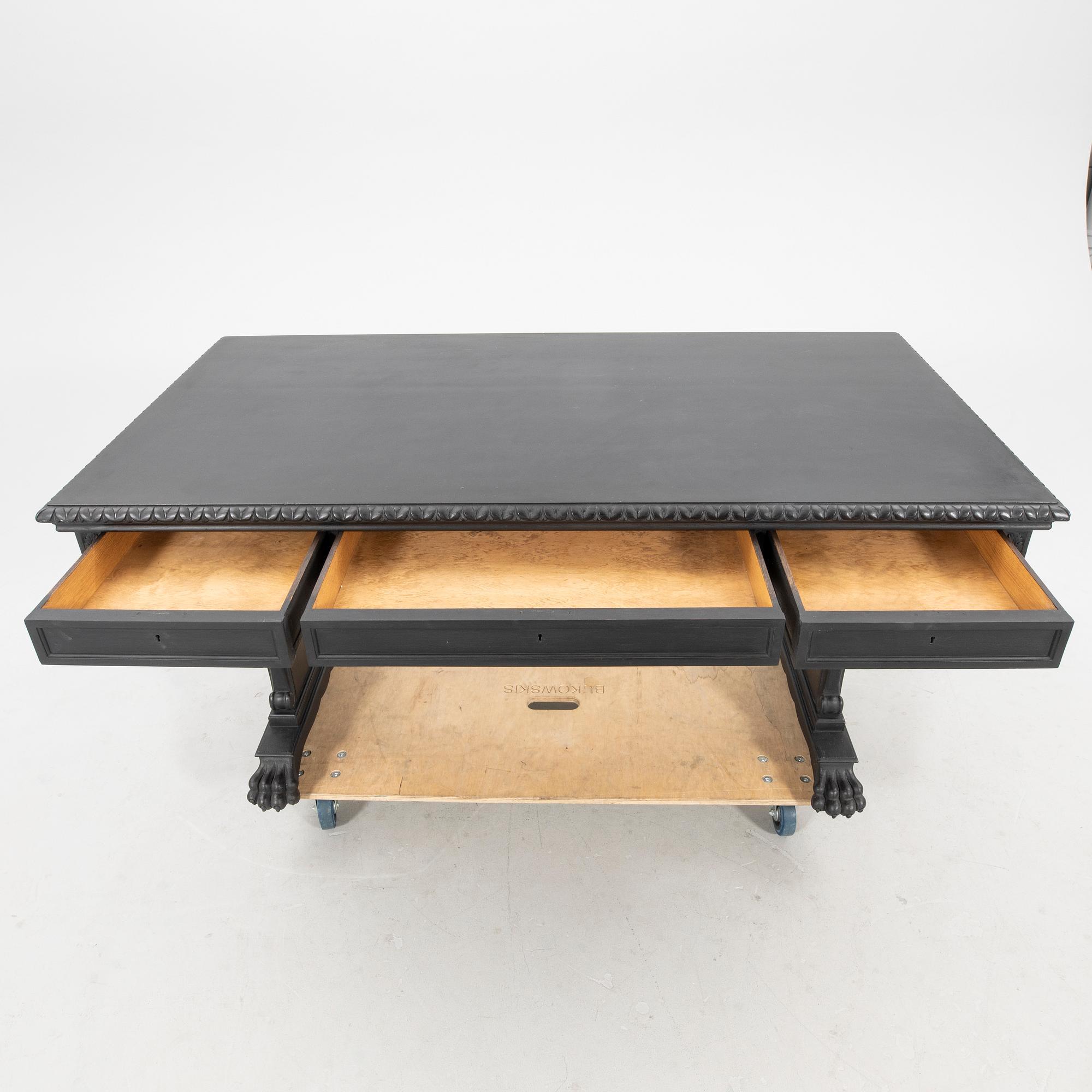 Desk in Baroque Style, First Half of the 20th Century.