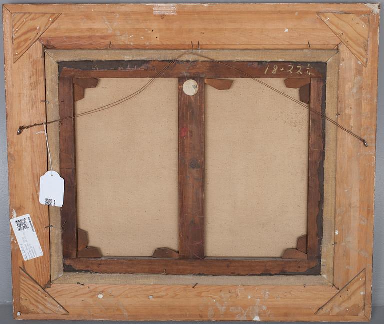 CHARLES ÉDOUARD FRÈRE, olja på duk, signerad och daterad -71.