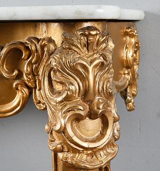 KONSOLBORD, 1800-talets andra hälft.