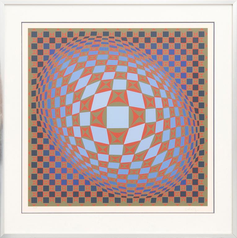 Victor Vasarely, "Louisiana nr 3".