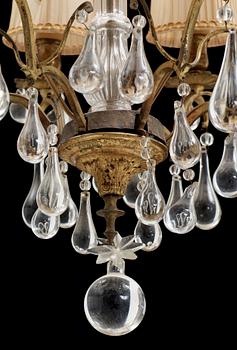 LJUSKRONA, sekelskiftet 1800/1900. Höjd ca 58 cm.