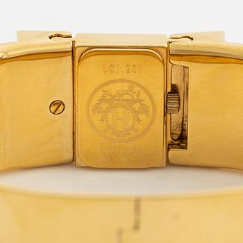 Hermès, 'Loquet', wristwatch, 19 mm.