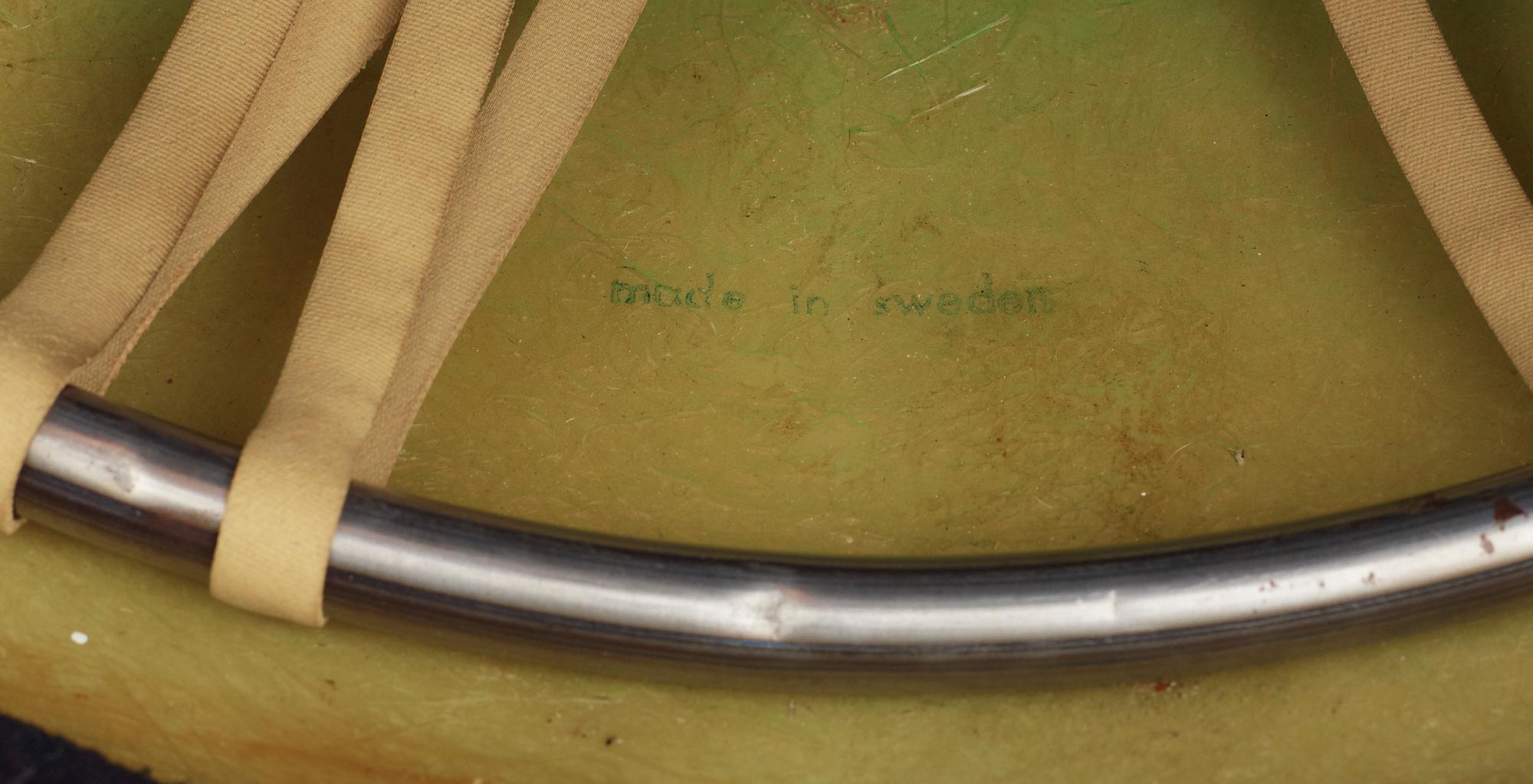 FÅTÖLJ, "Ovalia", Henrik Thor-Larsen, Torlan, Staffanstorp, 1960-70-tal.