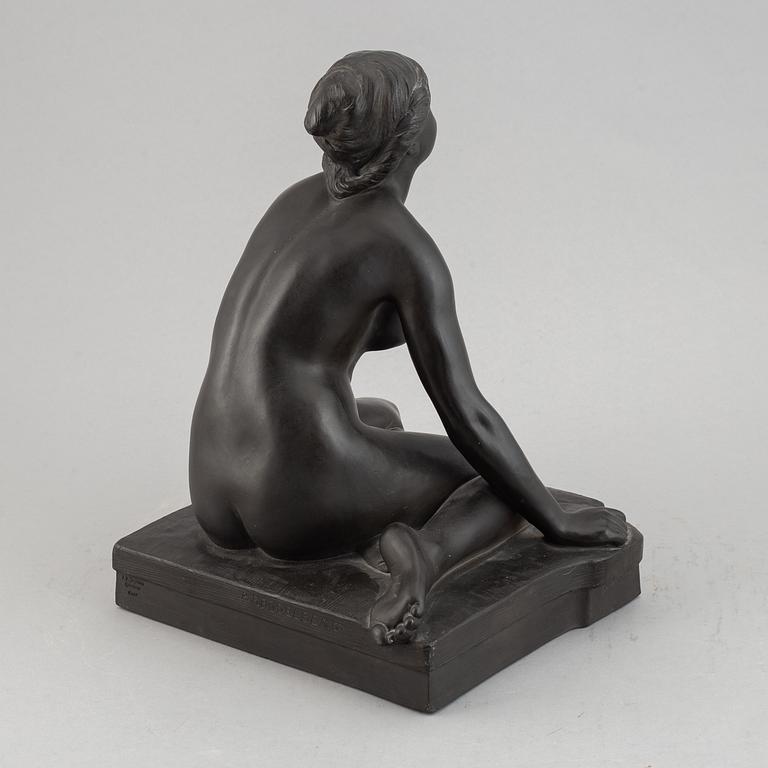 Per Hasselberg, efter. Sculptur, 'Grodan' ceramic, Jörgensen, Copenhagen, Denmark.