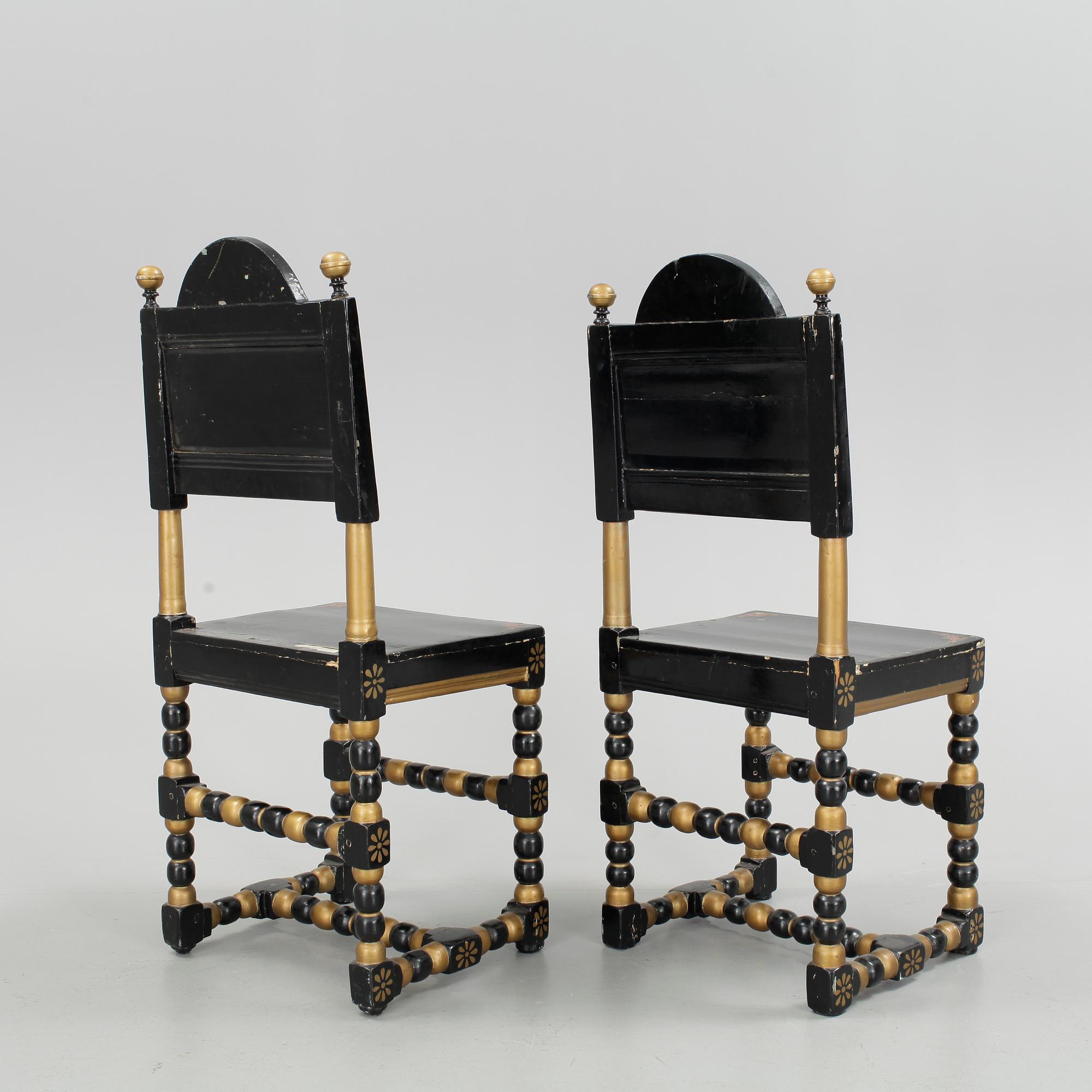 STOLAR, senbarock, 1600/1700-tal.