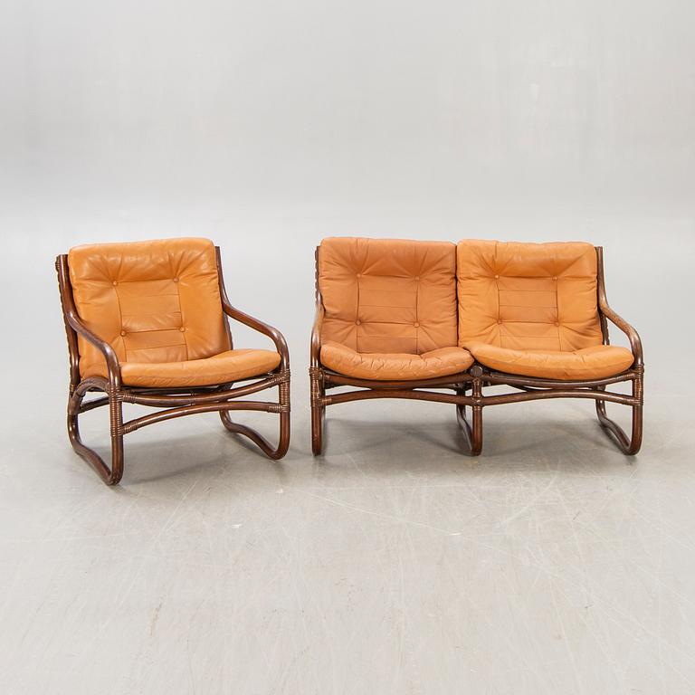Soffgrupp, 2 delar "BADEN" IKEA, 1978.
