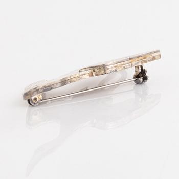 Wiwen Nilsson, sterlingsilver brooch, Lund.