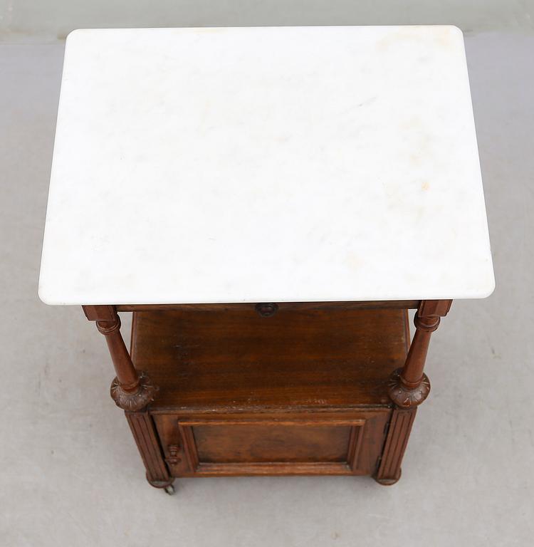 SÄNGBORD, 1800-talets andra hälft.