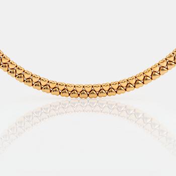 Cartier collier "Double Hearts" 18K guld.