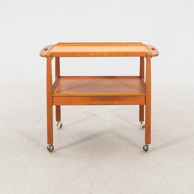 Teak trolley, model "Julius" by Sven Engström and Gunnar Myrstrand, Tingströms, 1950/60's.