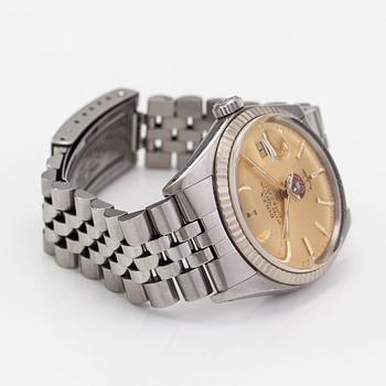 Rolex, Oyster Perpetual Datejust, rannekello, 36 mm.