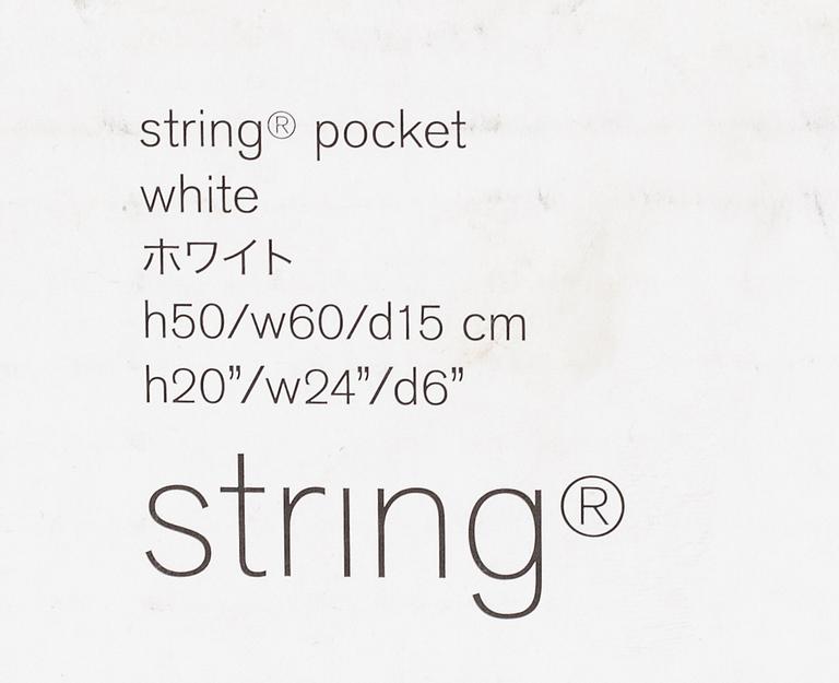 NILS och KAJSA STRINNING, hyllsystem, "String", 2000-tal.