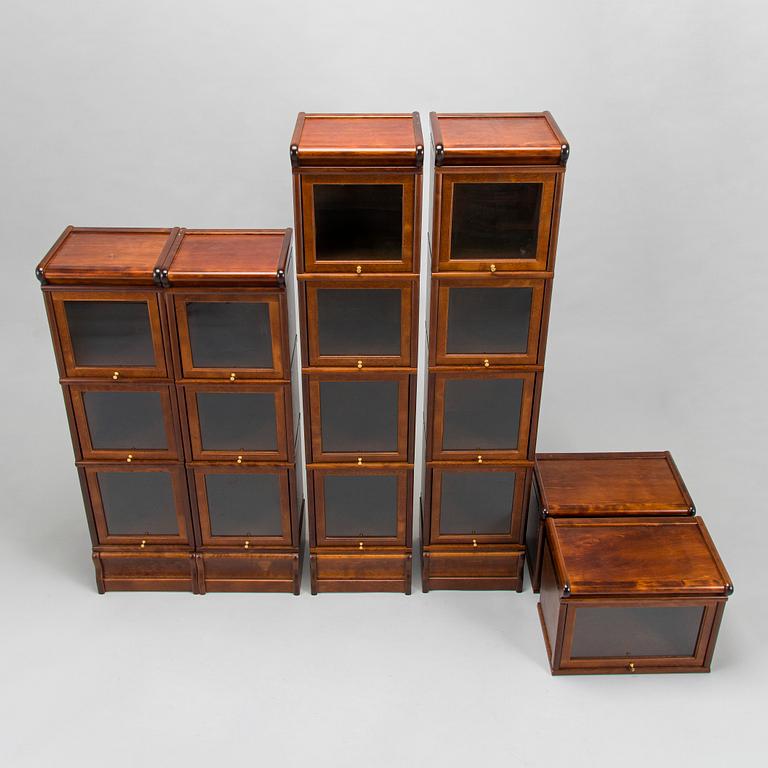 A set of 14 + 2 book cabinets /book shelf for Boknäs, 21st Century.