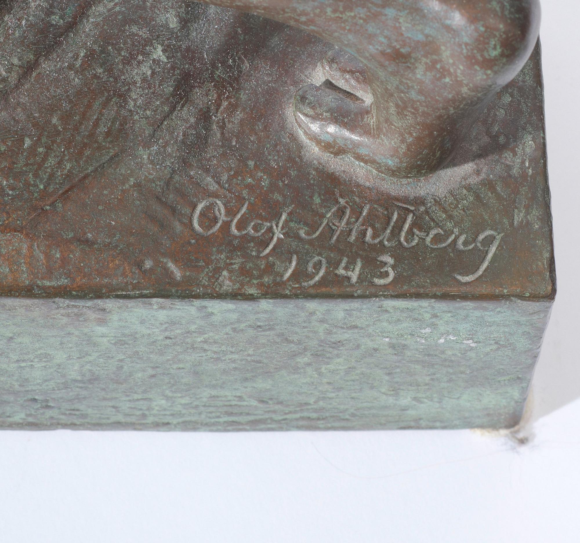 Olof Ahlberg, Diana med pilbåge.