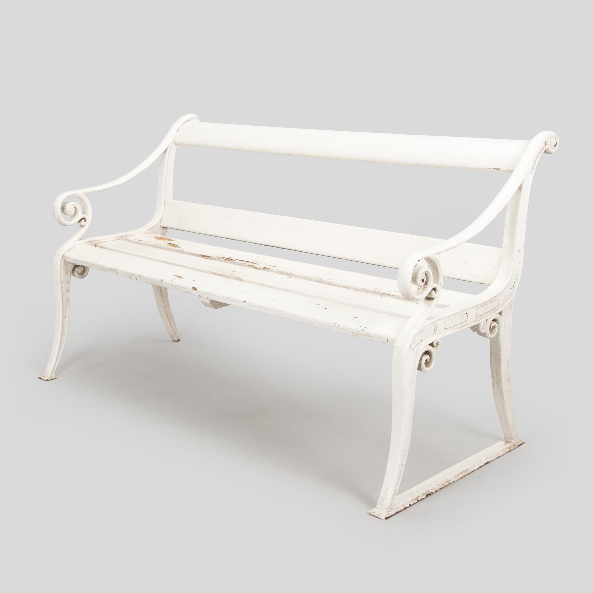 Trädgårdssoffa, 1900-talets första hälft.