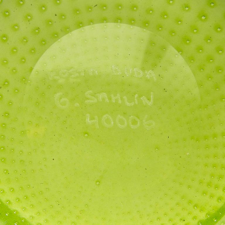 Gunnel Sahlin, Vas Kosta Boda 1900-talets senare del.