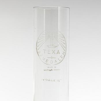 A brass wall light by HANS AGNE JAKOBSSON, Markaryd Sweden.