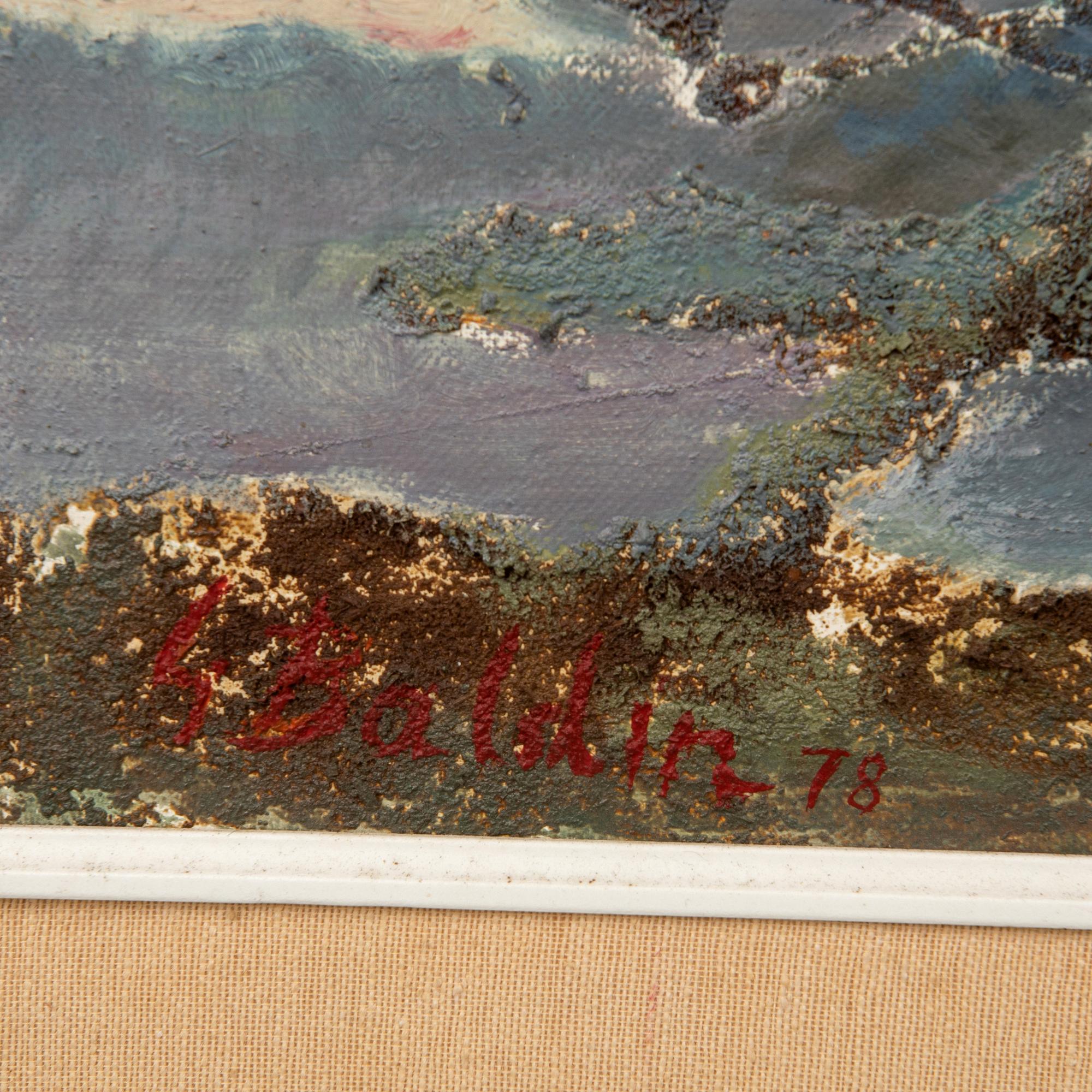 Giampiero Baldin, "Volo di Garzette".