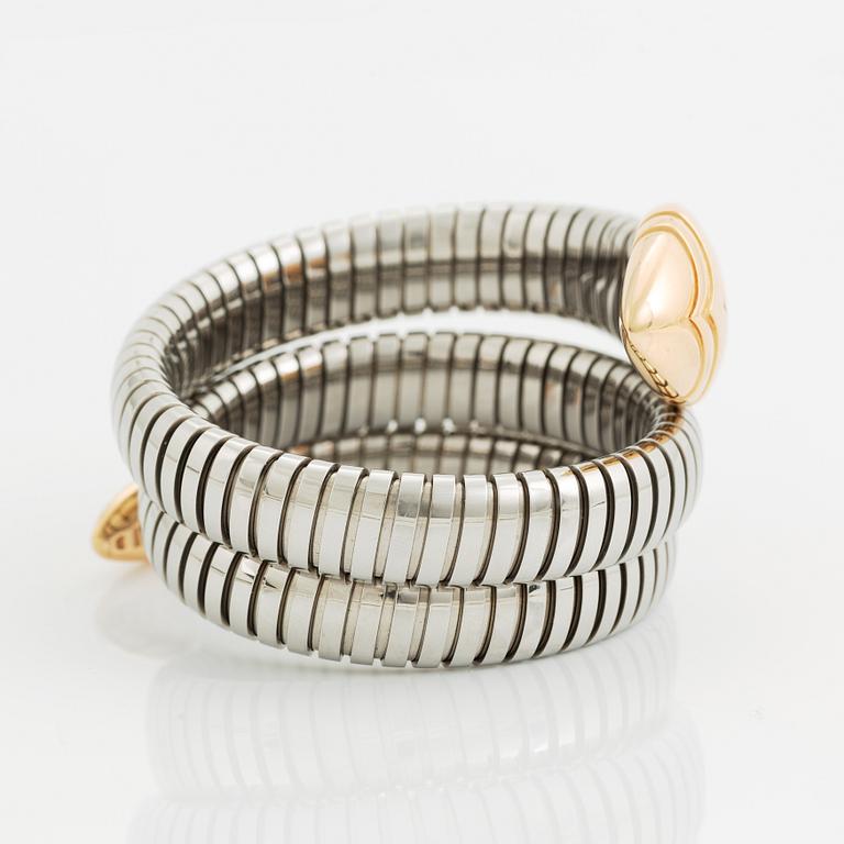 A Bulgari "Serpenti" bracelet.