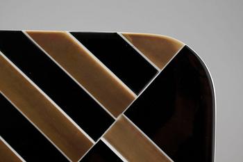 Two porcelian dishes by Fruhtrunk and Tapio Wirkkala for Rosenthal, signed and numbered.