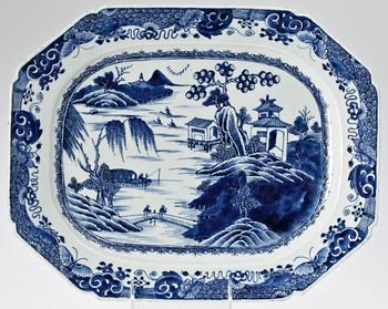 STEKFAT, porslin Kina Qinglong 1700-tal.