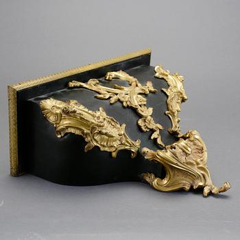 KONSOLUR MED KONSOL, Louis XVI-stil, 1800-talets slut.