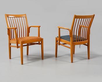 KARMSTOLAR, 4 st Åkerblomstolen, 1900-talets andra hälft.