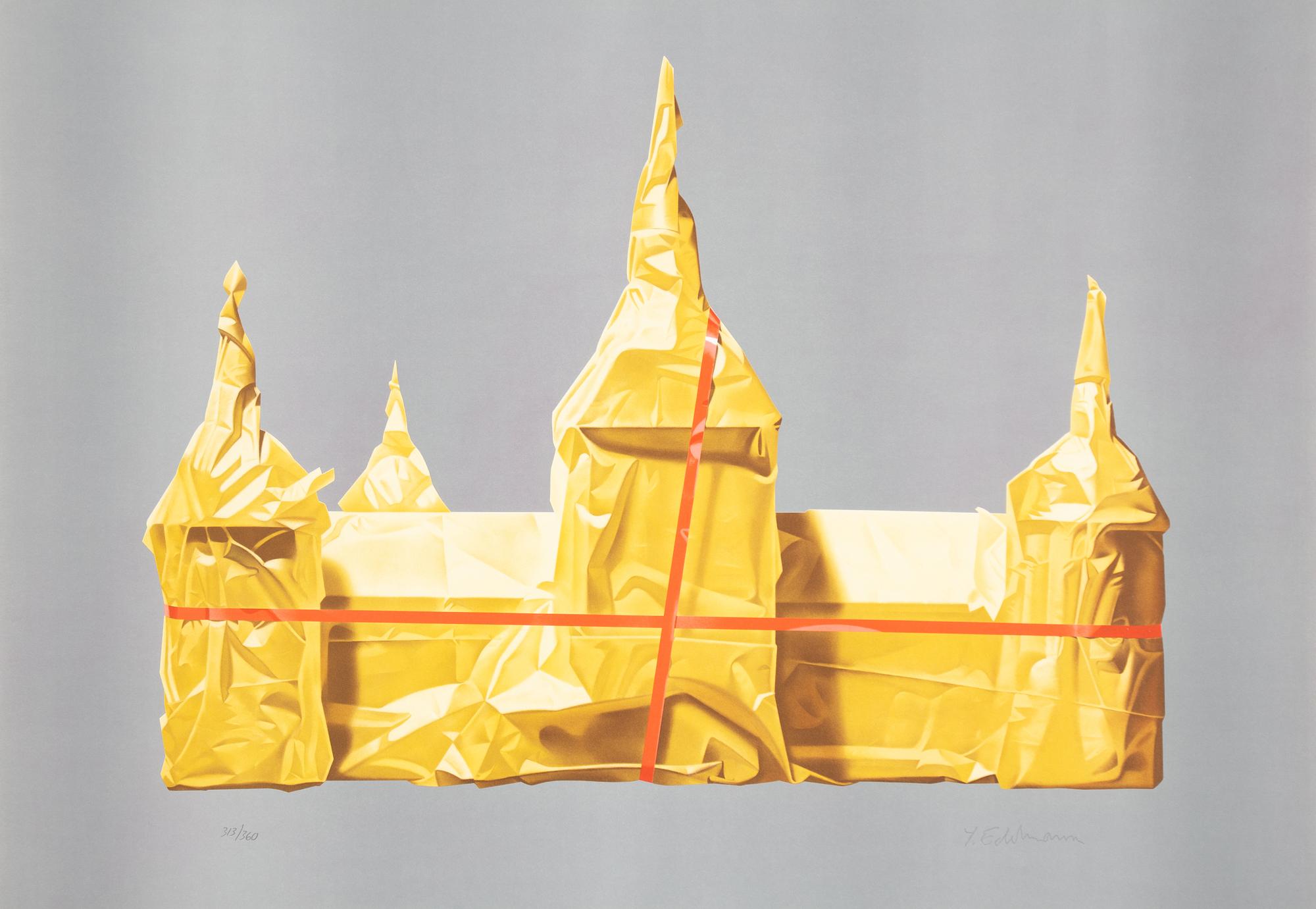 Yrjö Edelmann, "Wrapped Castle of Kalmar".