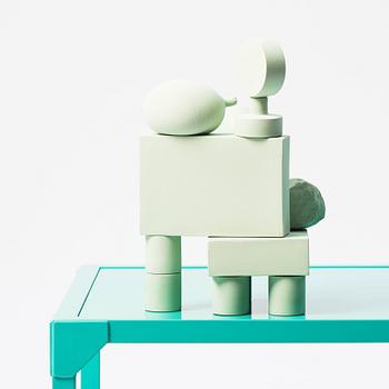 Mia E Göransson, a unique sculpture,  "Plattform III", 2023.