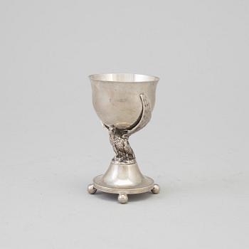 A 20 the century danish silver baptism cup. Tot weight 55 gram.