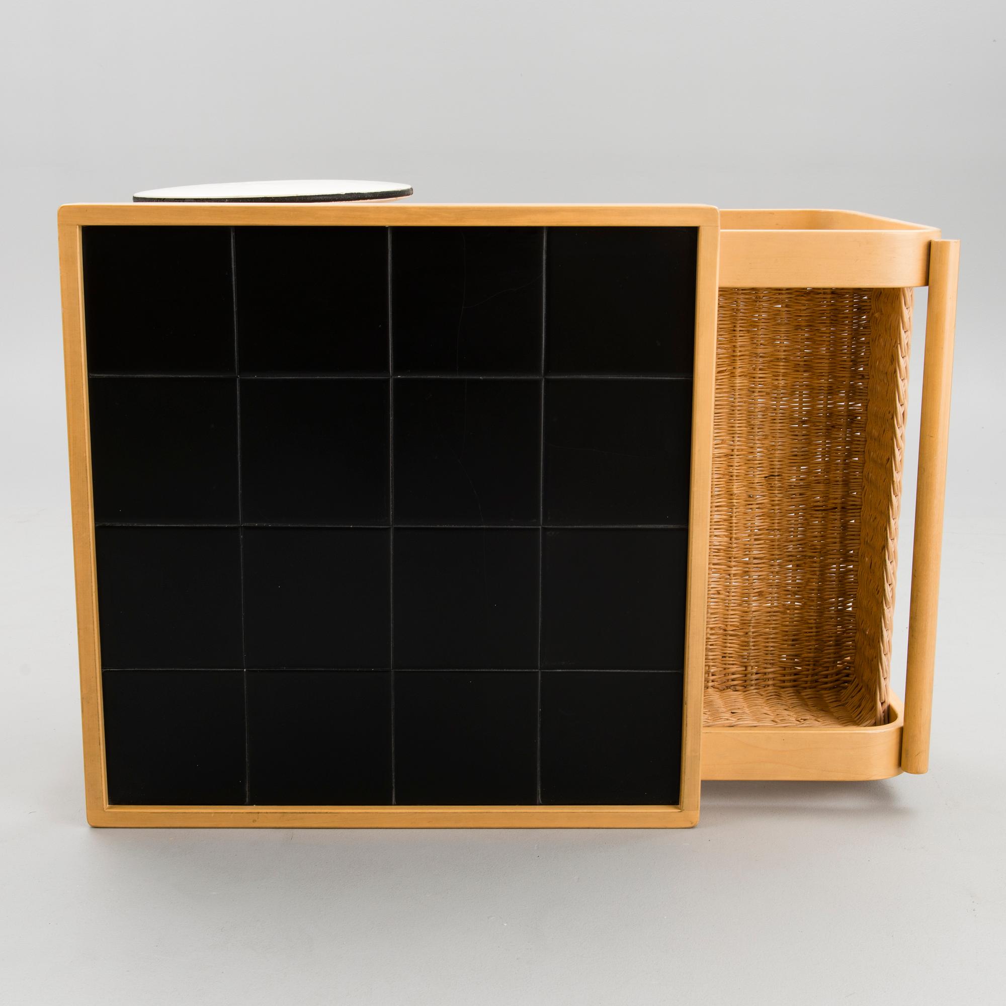 ALVAR AALTO, tarjoiluvaunu, malli 900, Artek 1960-luku.